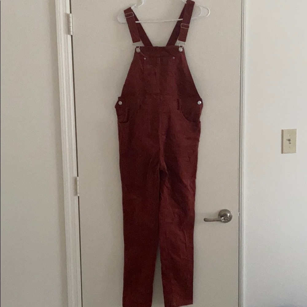 Corduroy overalls